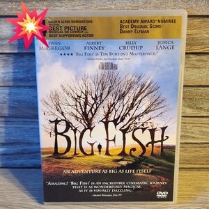 🖤 Big Fish Movie DVD Fantasy Drama